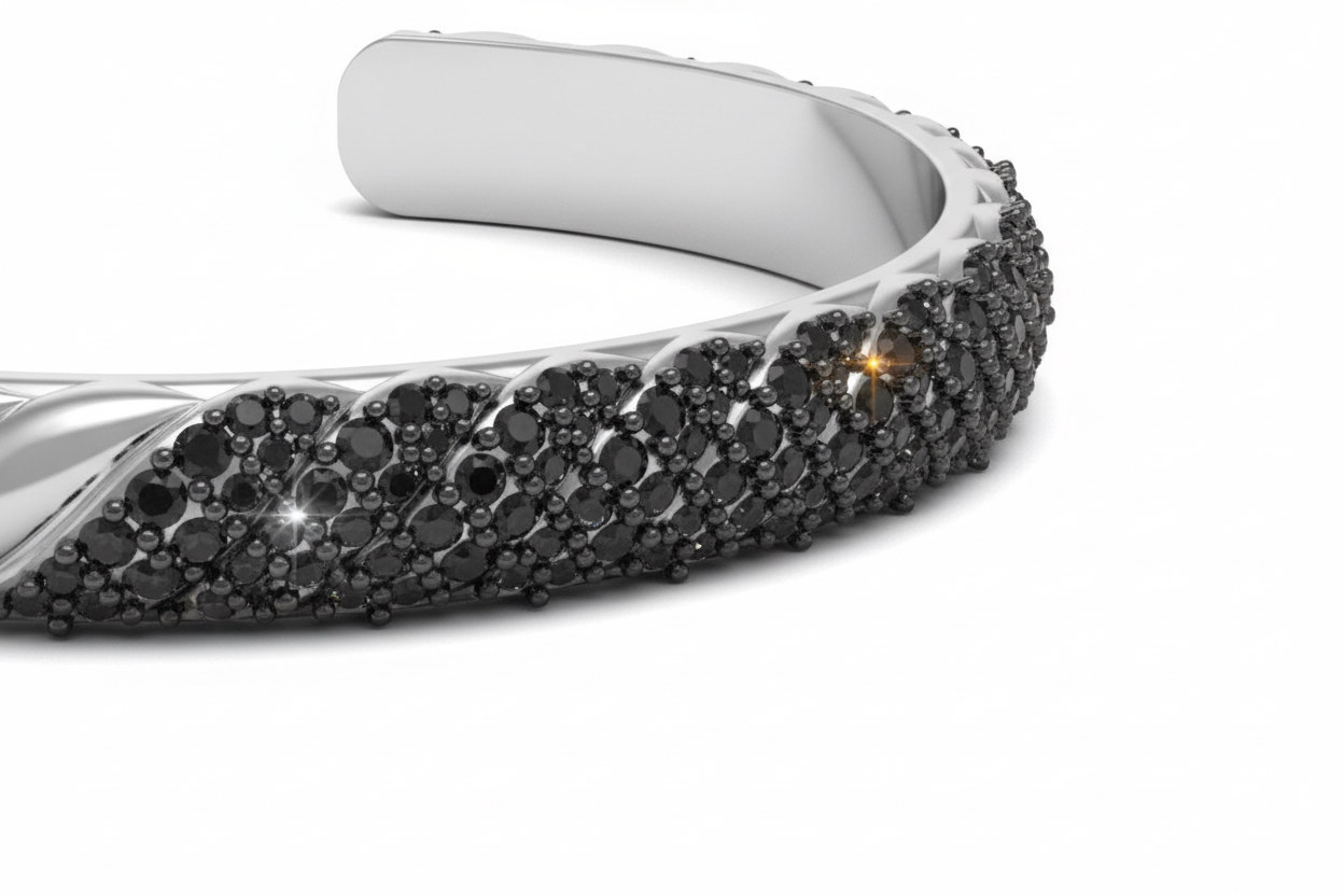 The Torque Kada (Cable Cuff-Style Bracelet) alternate thumbnail
