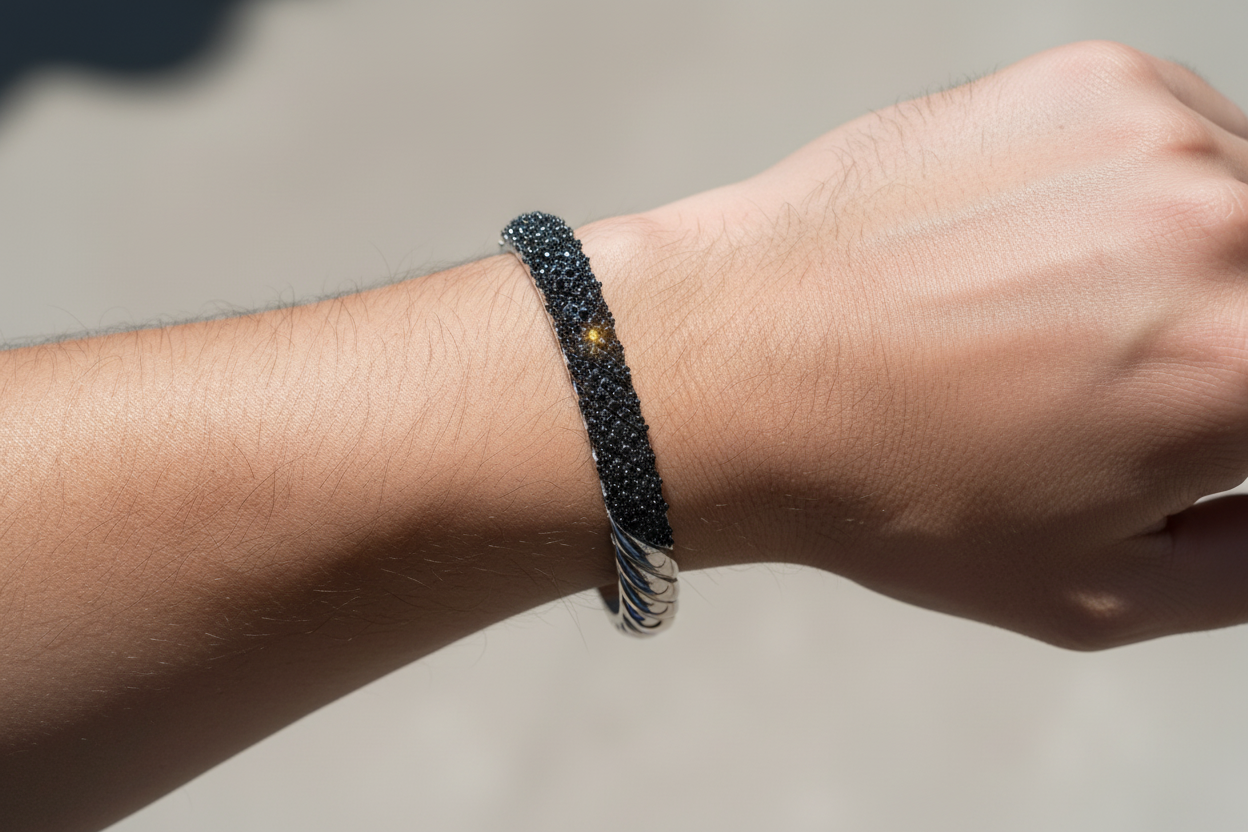 The Torque Kada (Cable Cuff-Style Bracelet)