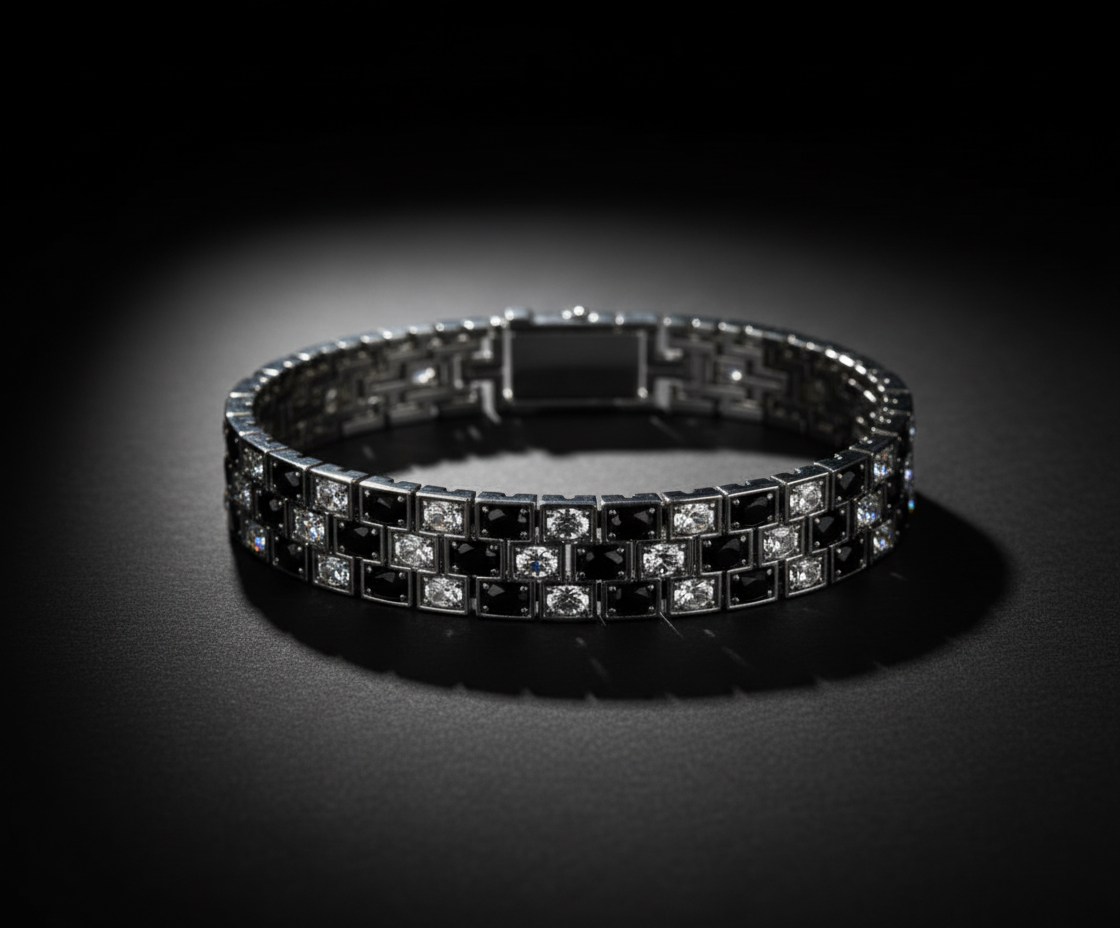 THREE LINE OVAL BRACELET thumbnail